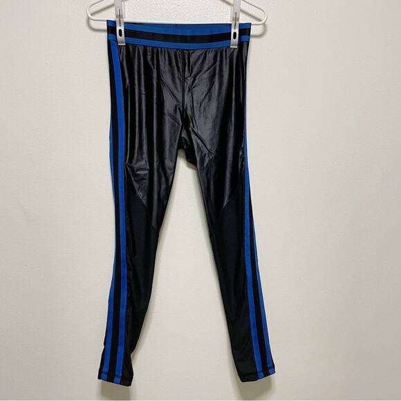 New! Alala Black Mesh Pants - Picture 1 of 11
